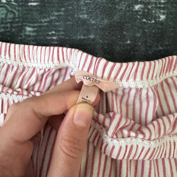 Eberjey Christmas Stripe pajamas-Gisele Printed TENCEL™ Modal Long PJ Set - Picture 9 of 9